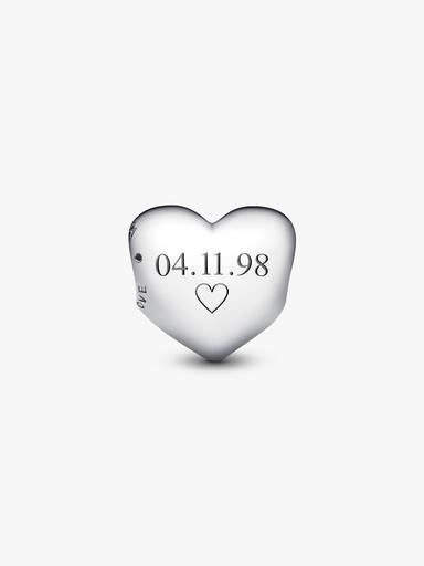 Be Love Engravable Heart Charm