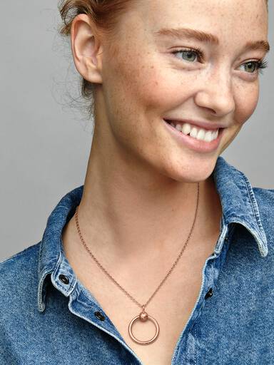 Pandora Moments Small O Pendant