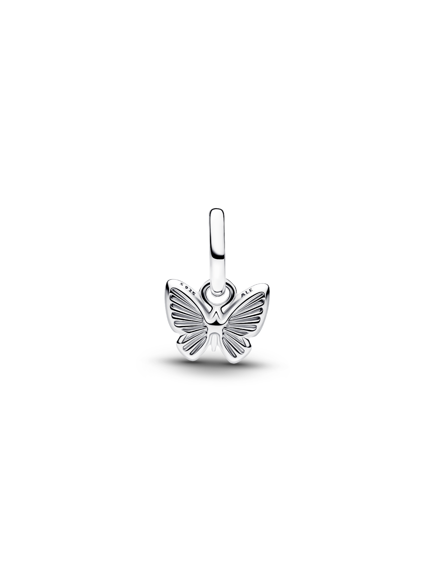 Pink Butterfly Mini Dangle Charm | スターリングシルバー | パンドラ'