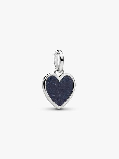 Engravable Red Heart Dangle Charm