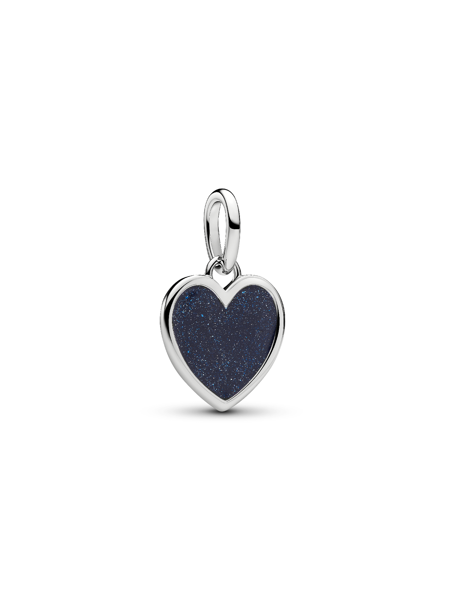 Engravable Red Heart Dangle Charm 