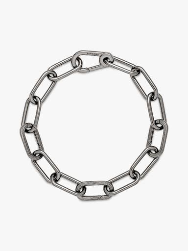 Pandora ME Round Clasp Medium-Link Chain Bracelet