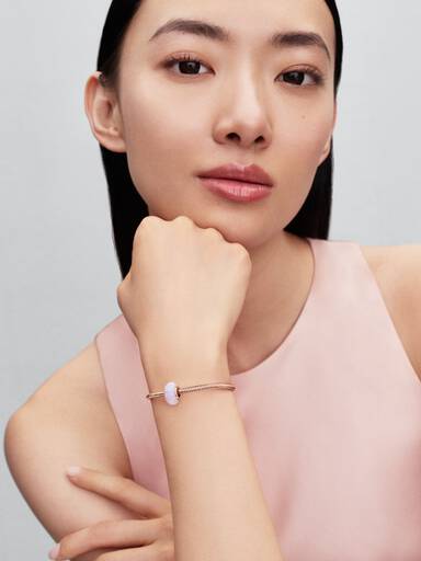 Opalescent Pink Charm