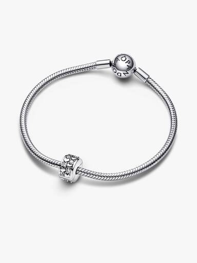 Infinite Hearts Sparkling Clip Charm