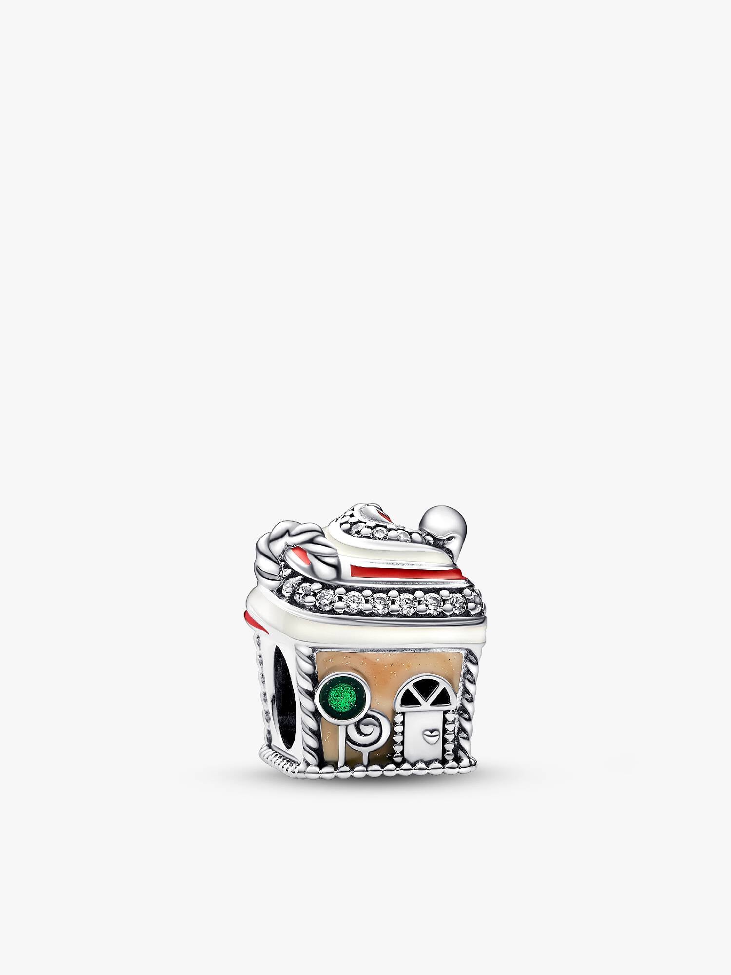 Festive Gingerbread House  Charm