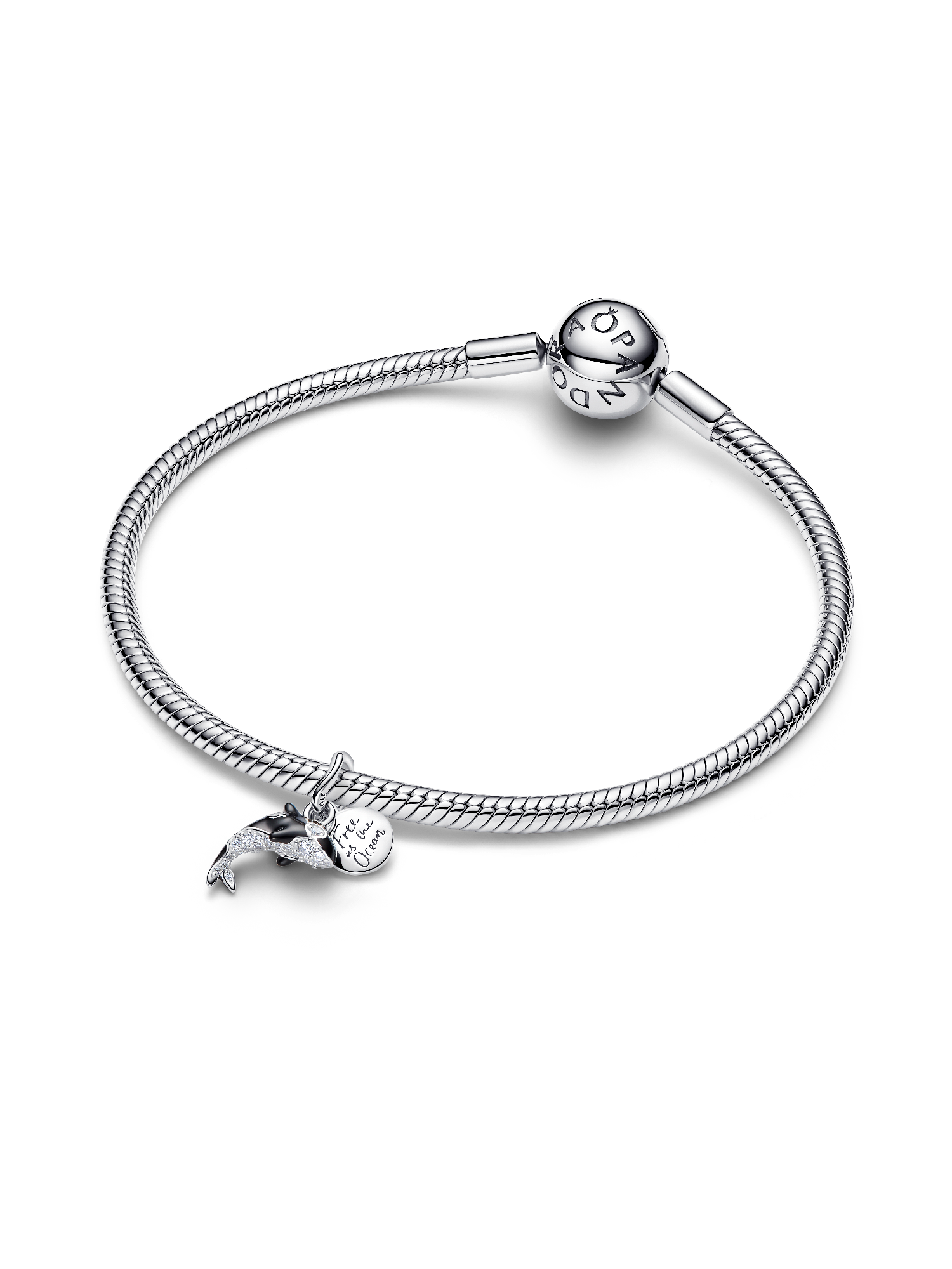 Orca Dangle Charm | スターリングシルバー | パンドラ'