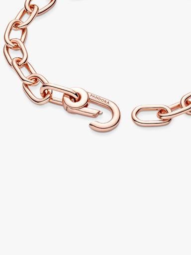 Pandora ME Round Clasp Medium-Link Chain Bracelet