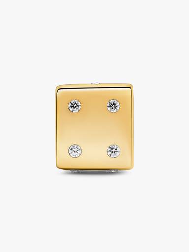 Sparkling Dice Charm