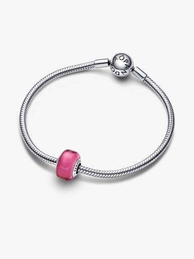 Pink Mini Murano Glass Charm