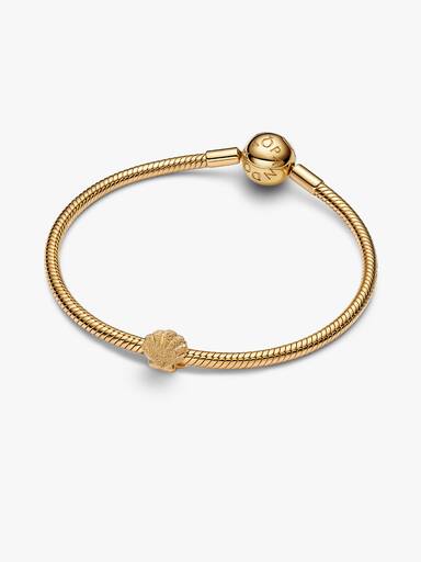 Textured Shell Mini Charm