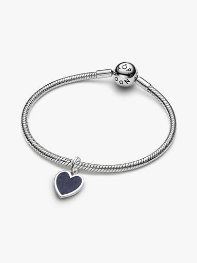 Engravable Red Heart Dangle Charm