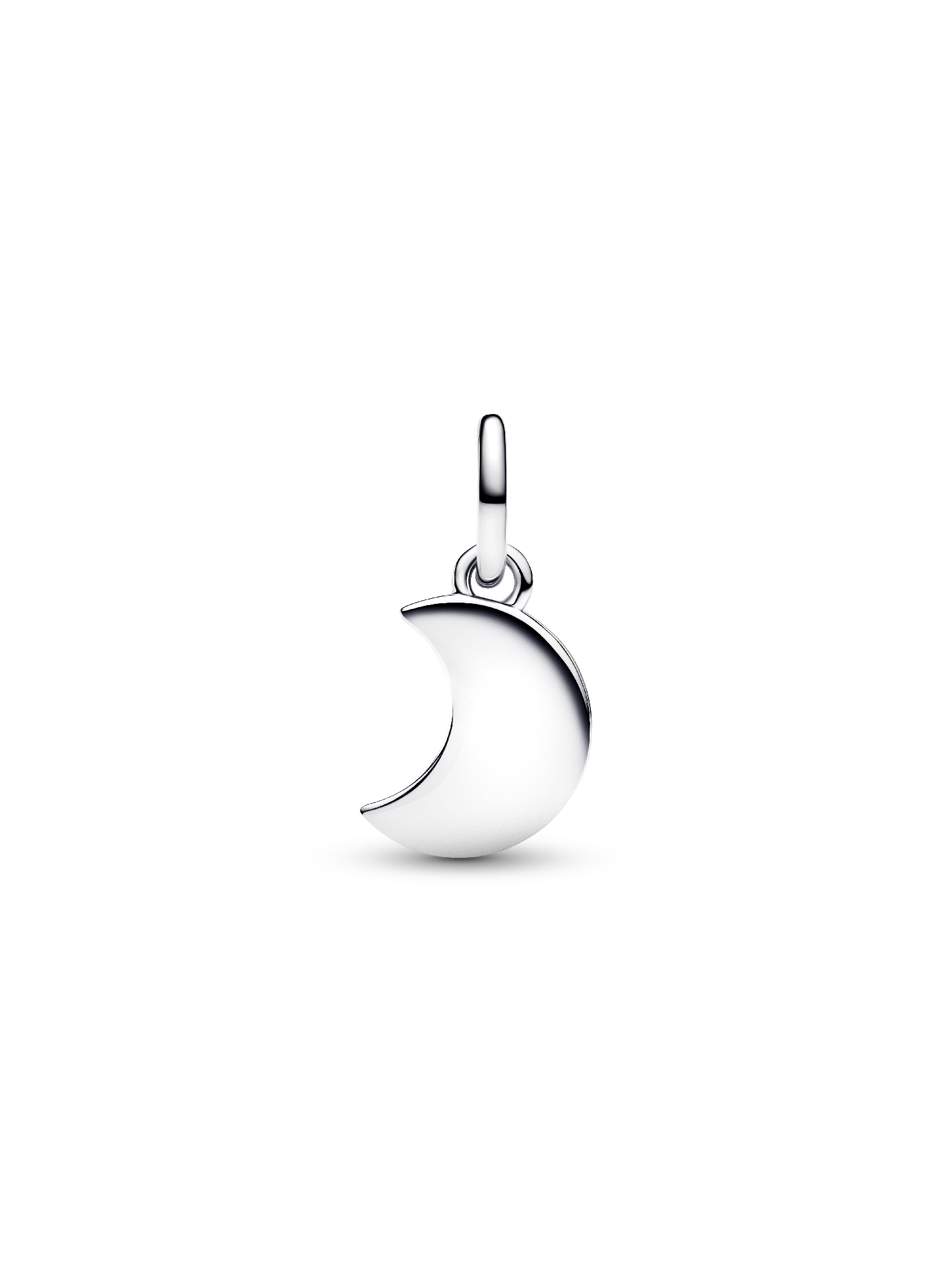 Crescent Moon Double Dangle Charm | スターリングシルバー | パンドラ'