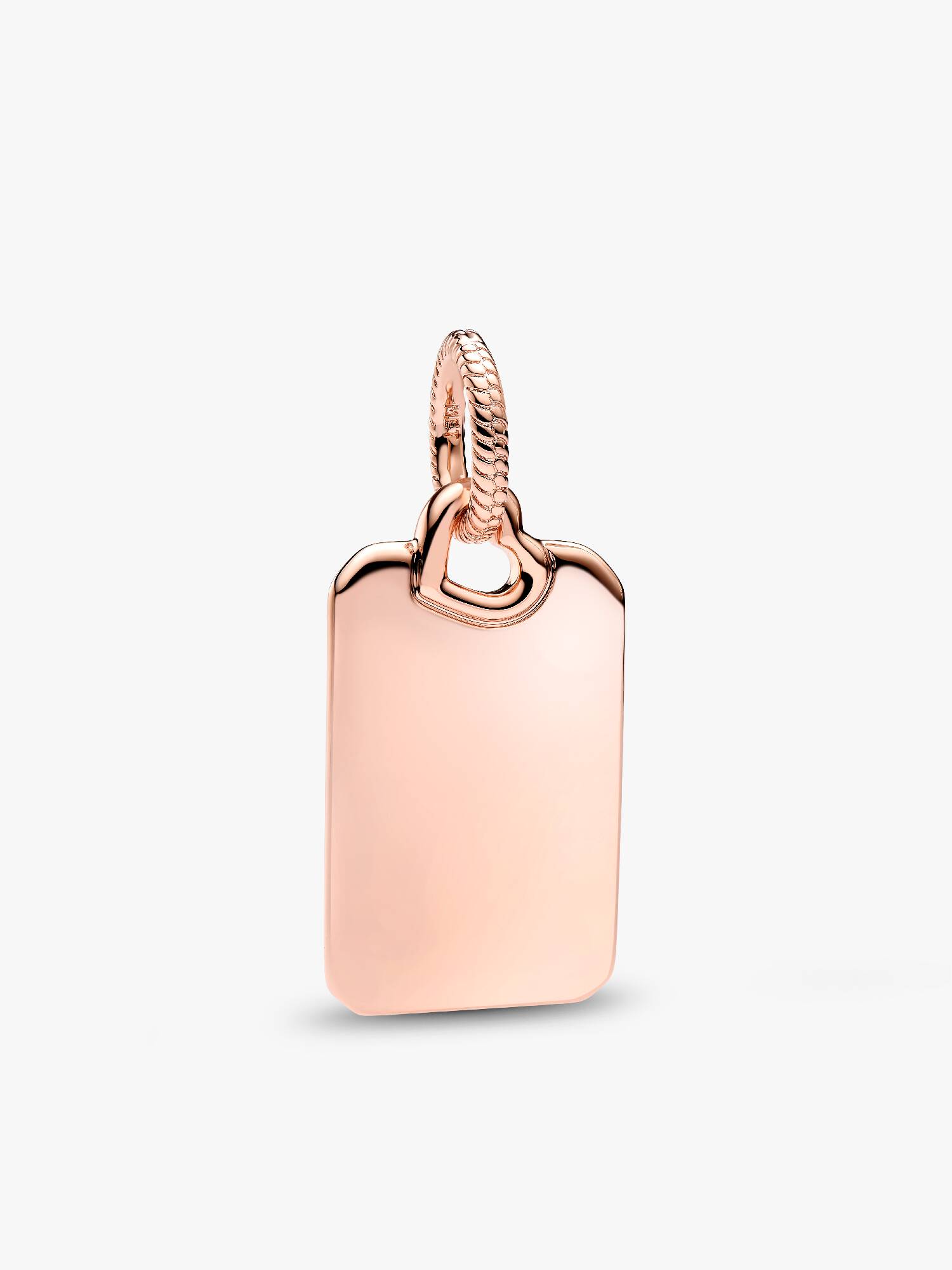 Engravable Rectangle Tag Pendant
