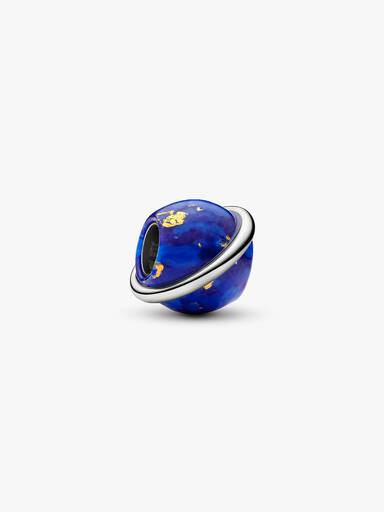 Celestial Blue Planet Charm