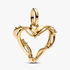 Wire Heart Dangle Charm Wire Heart Dangle Charm