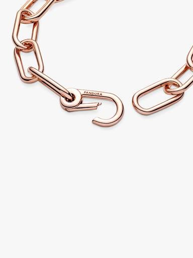 Pandora ME Round Clasp Medium-Link Chain Bracelet
