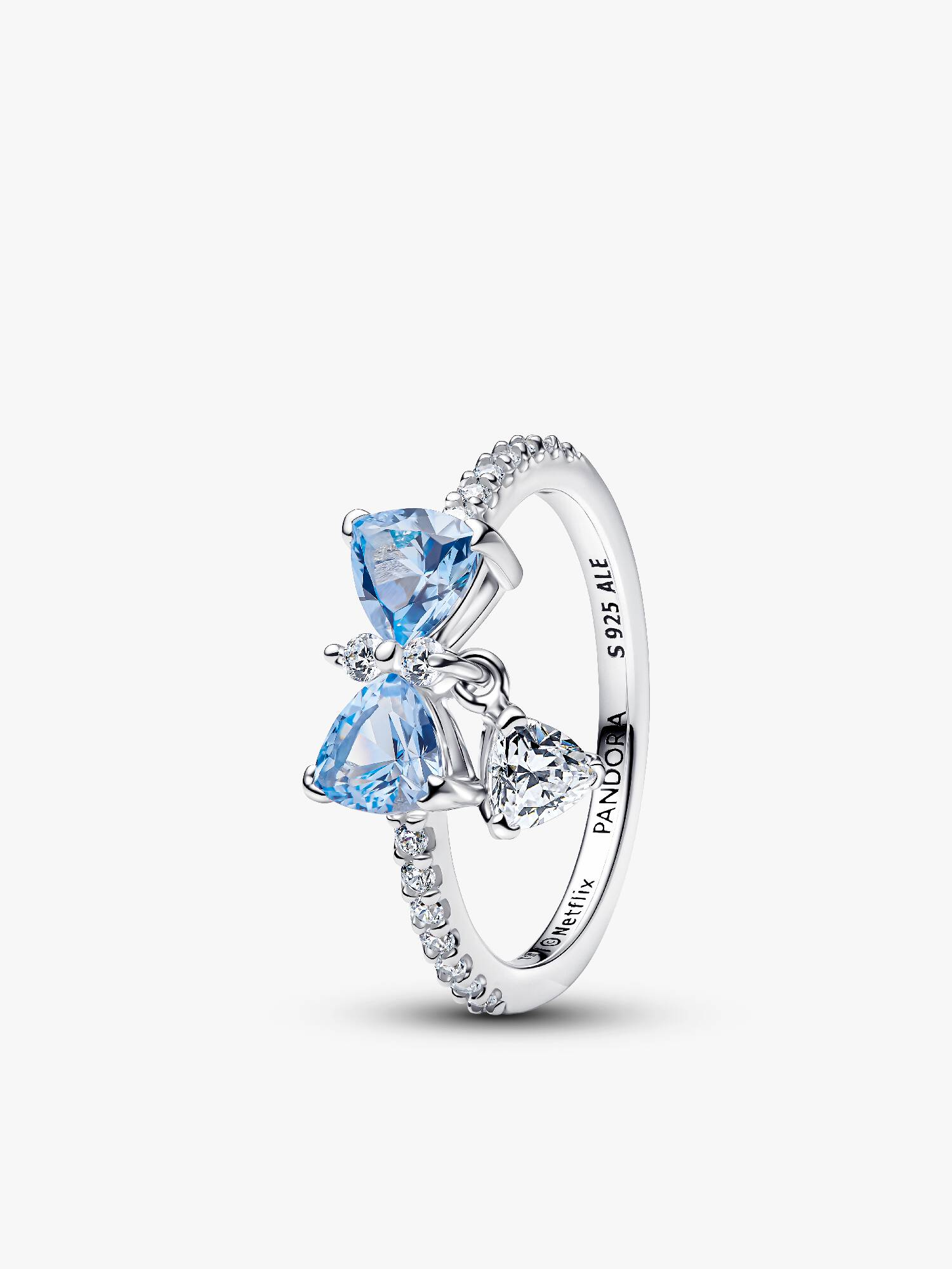 Bridgerton Blue Bow Ring