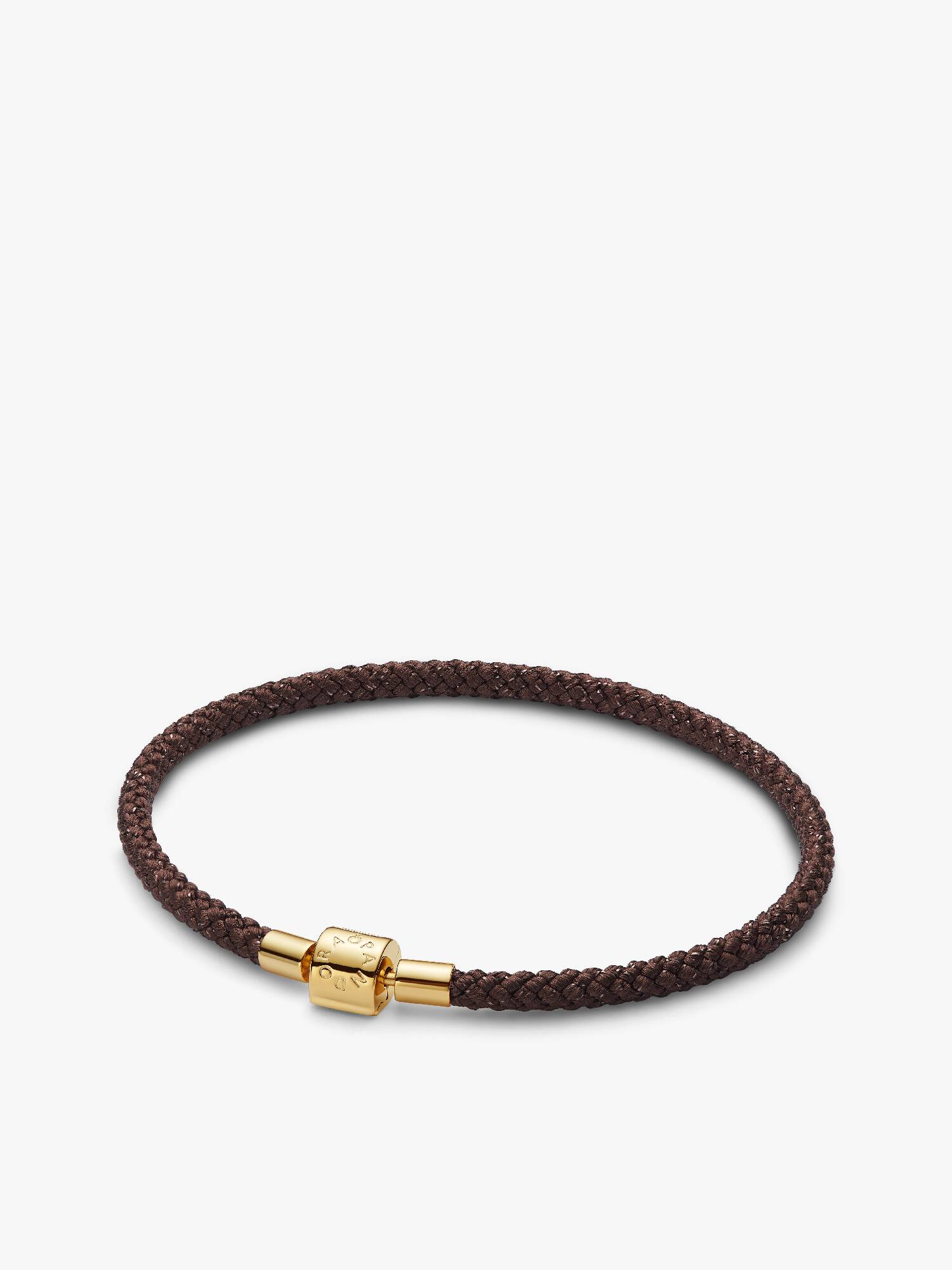 Simmering Brown Cord Bracelet