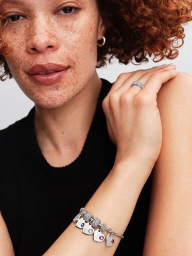 Sparkling Pavé Triple-row Charm