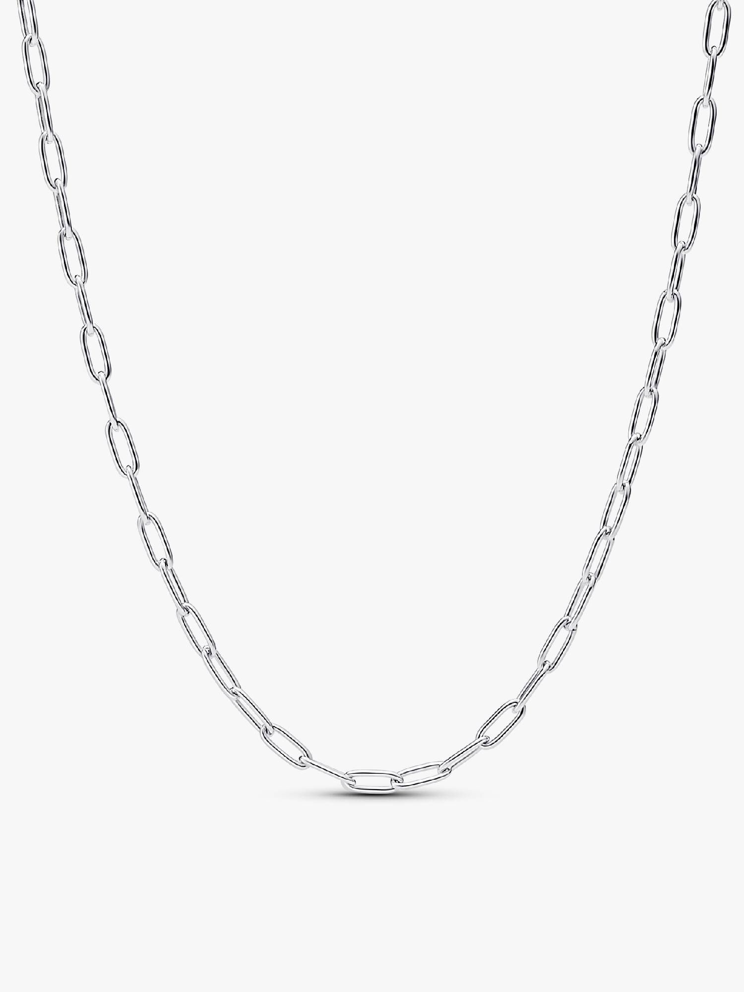 Elongated Link Chain Necklace