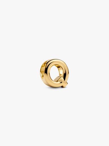 Letter Q Alphabet Charm