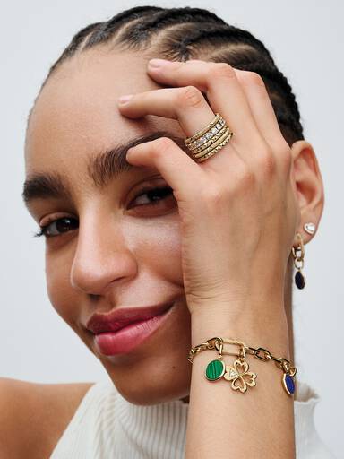 Texture & Stones Ring