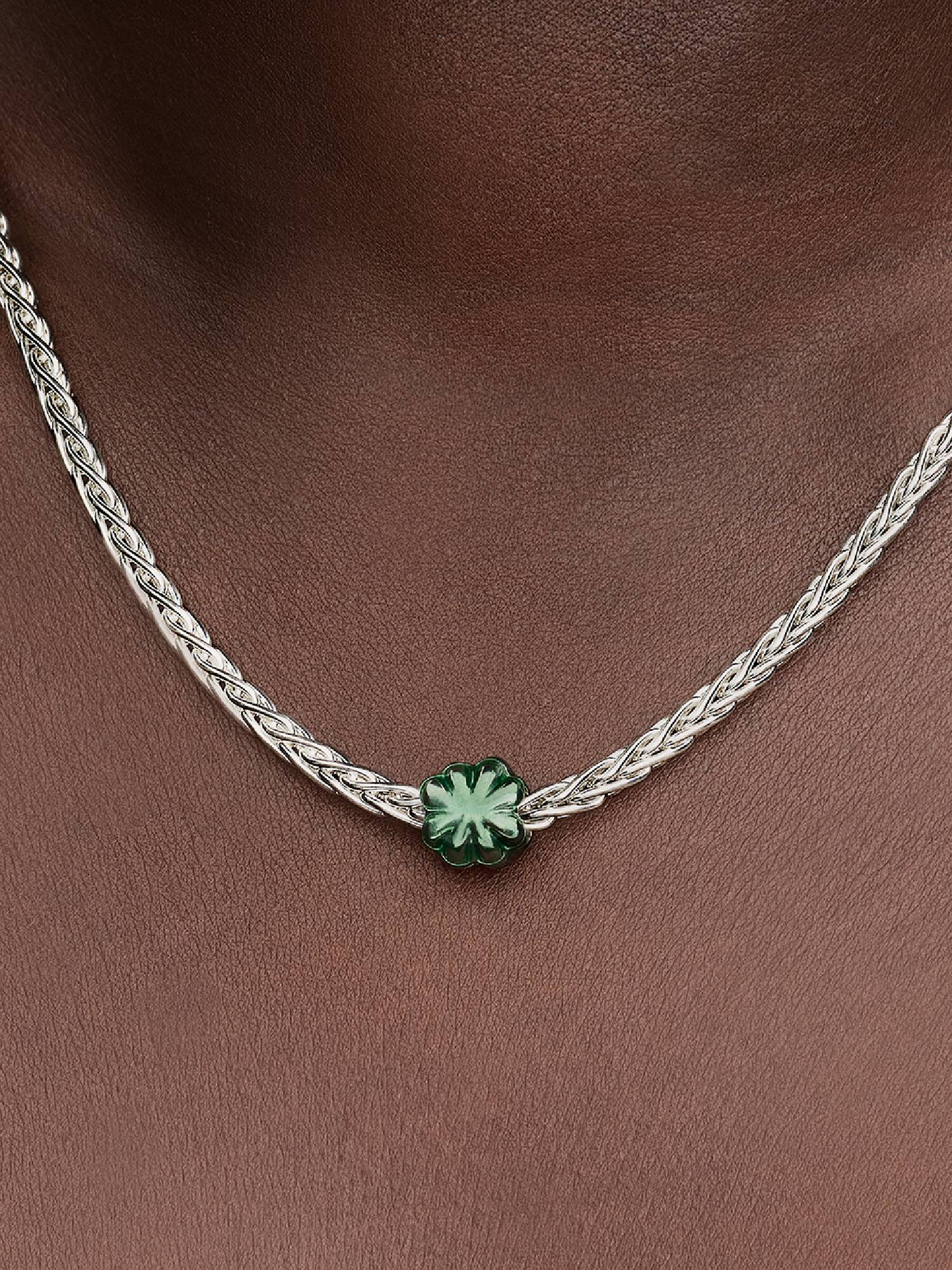 Green Clover Mini Charm