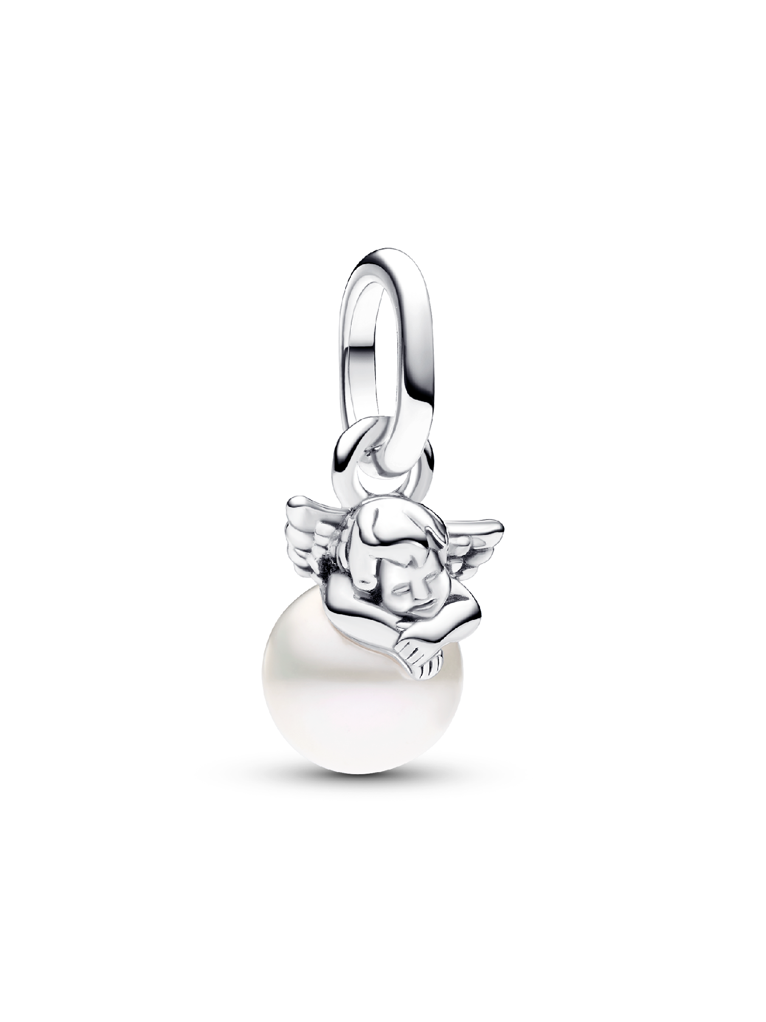 Pandora ME Cupid Mini Dangle Charm | スターリングシルバー | パンドラ'