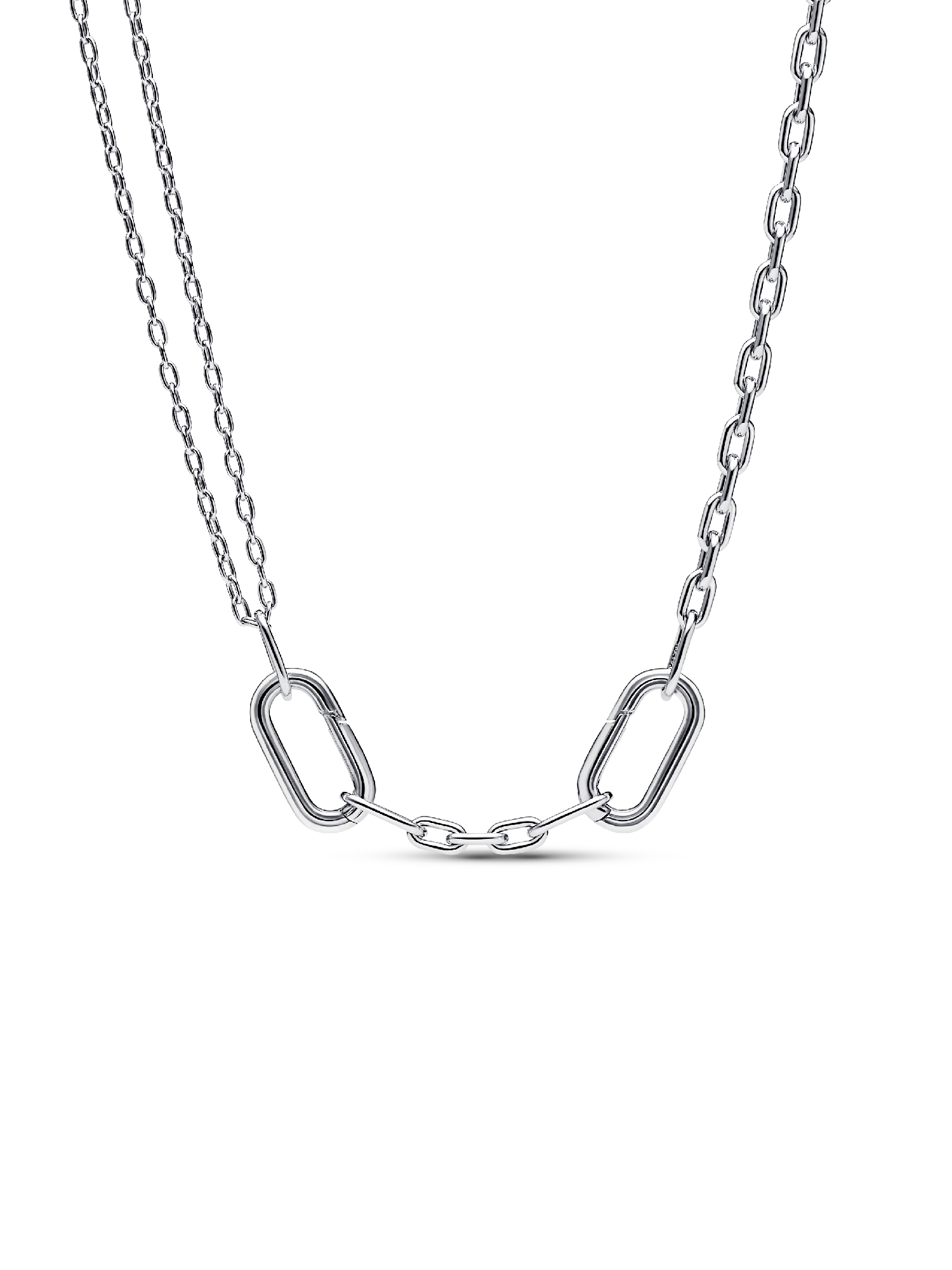 Pandora ME Double Link Chain Necklace | スターリングシルバー