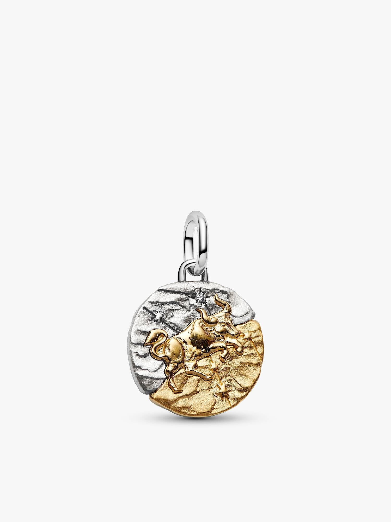 Taurus Zodiac Medallion Charm