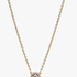 Round Pavé Halo Pendant Necklace Round Pavé Halo Pendant Necklace