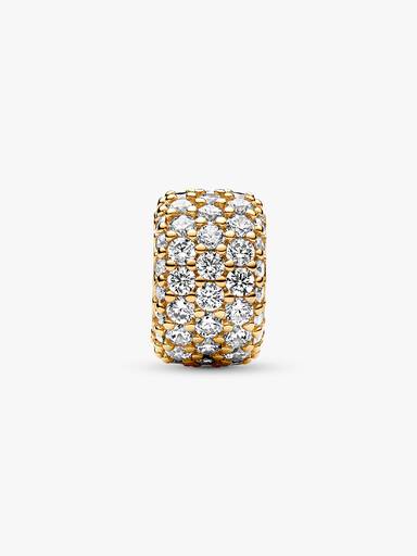 Sparkling Pavé Triple-row Charm