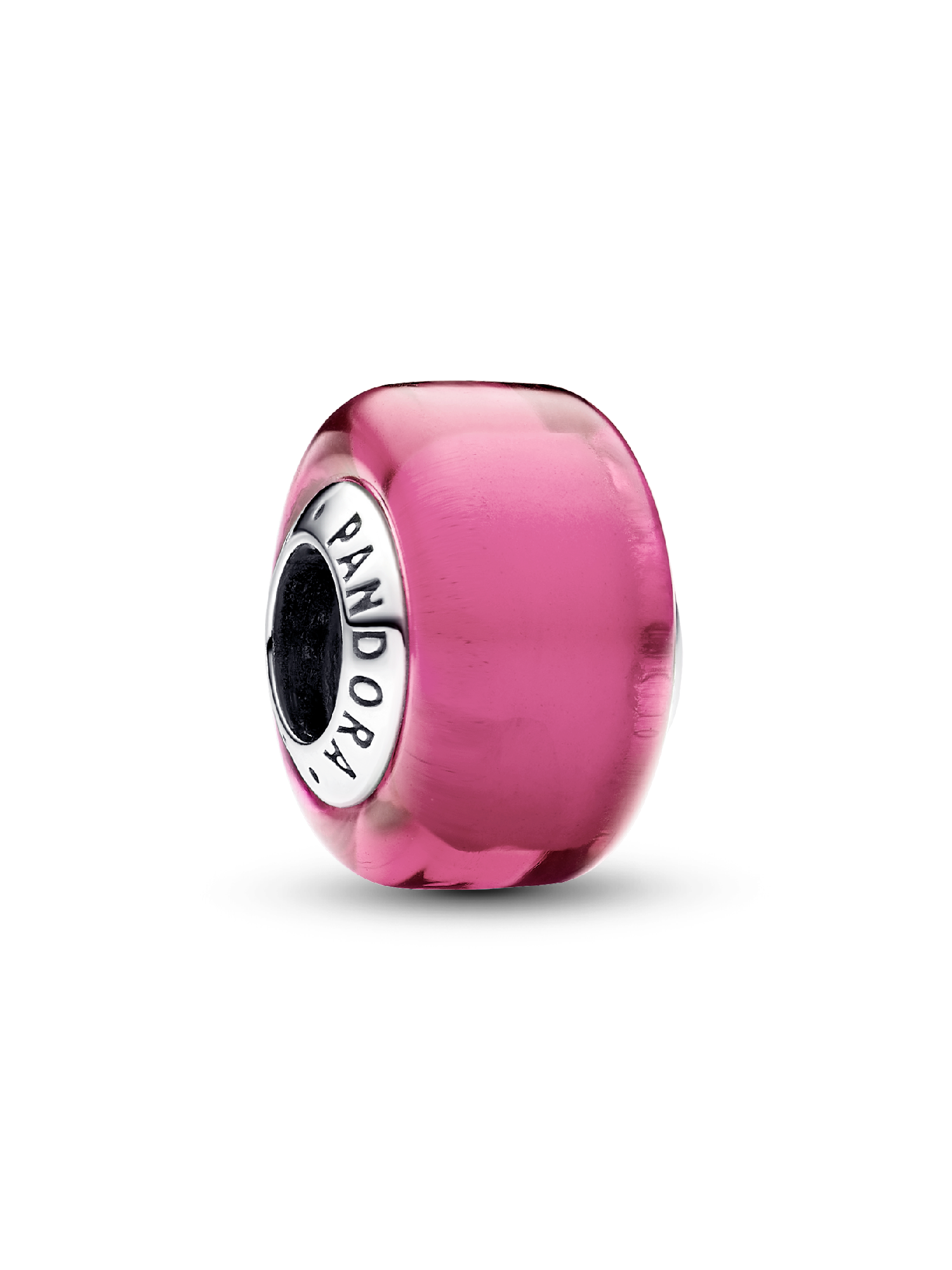 Pink Mini Murano Glass Charm | スターリングシルバー | パンドラ'