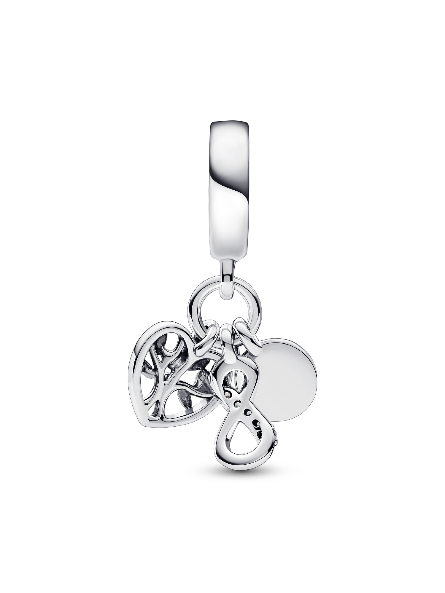 Family Infinity Triple Dangle Charm | スターリングシルバー | パンドラ'