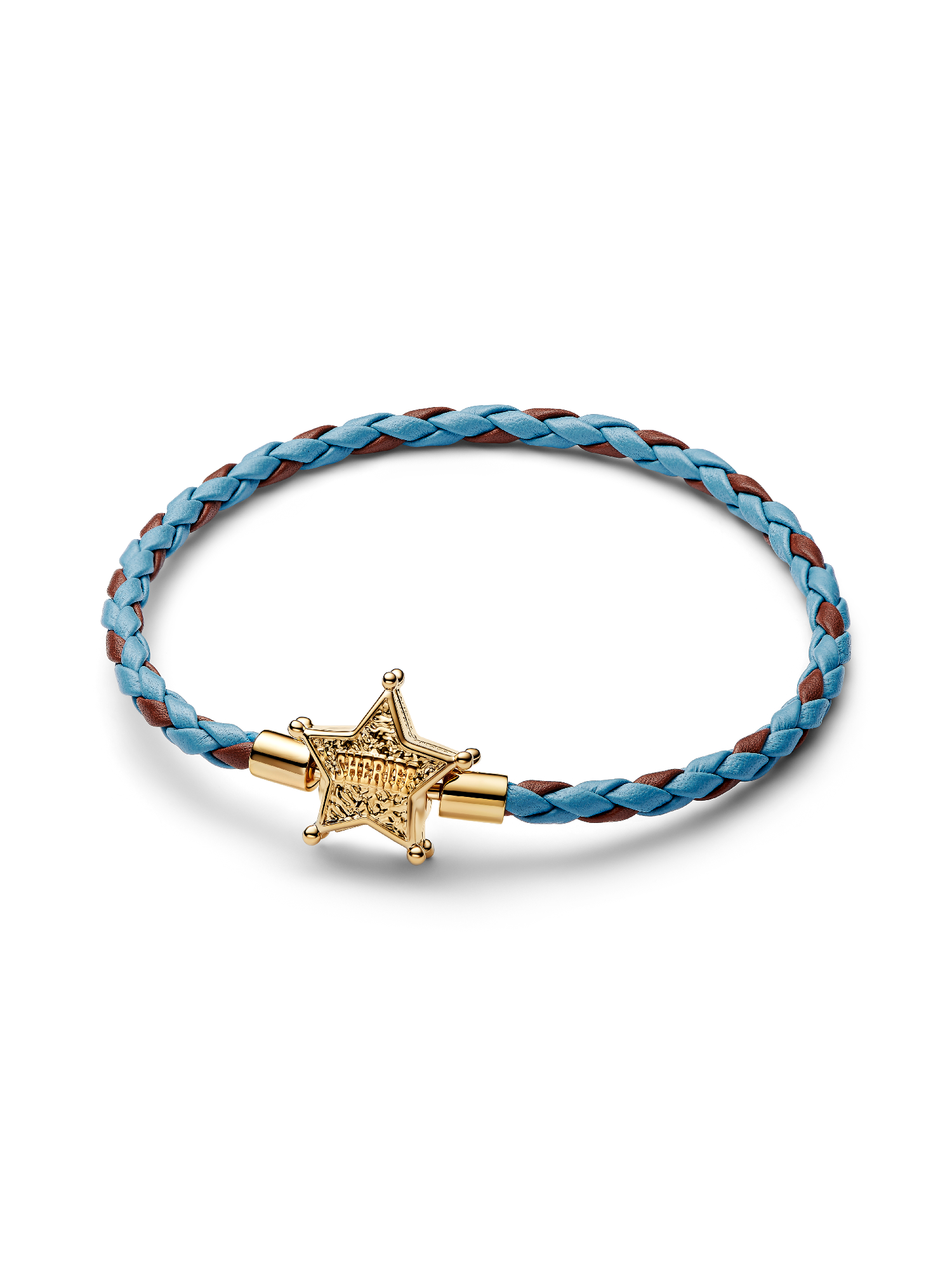 Disney 周大福 ブレスレット 金色キャラクター付き Disney Pixar Toy Story Sheriff Star Bracelet | ゴールドプレー