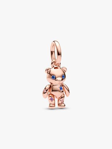 Movable Teddy Bear Dangle Charm