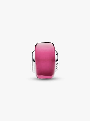Pink Mini Murano Glass Charm