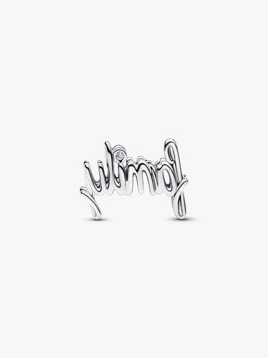 Handwritten Family Charm