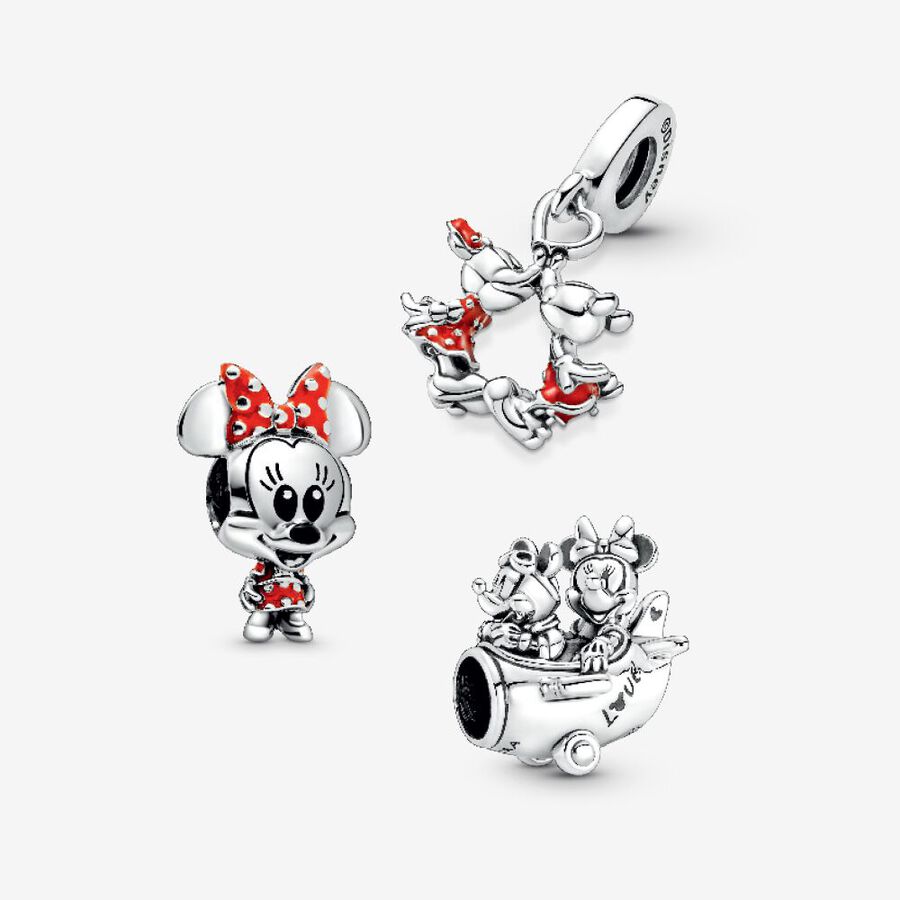 Disney Minnie & Mickey Mouse Charms Set image number 0