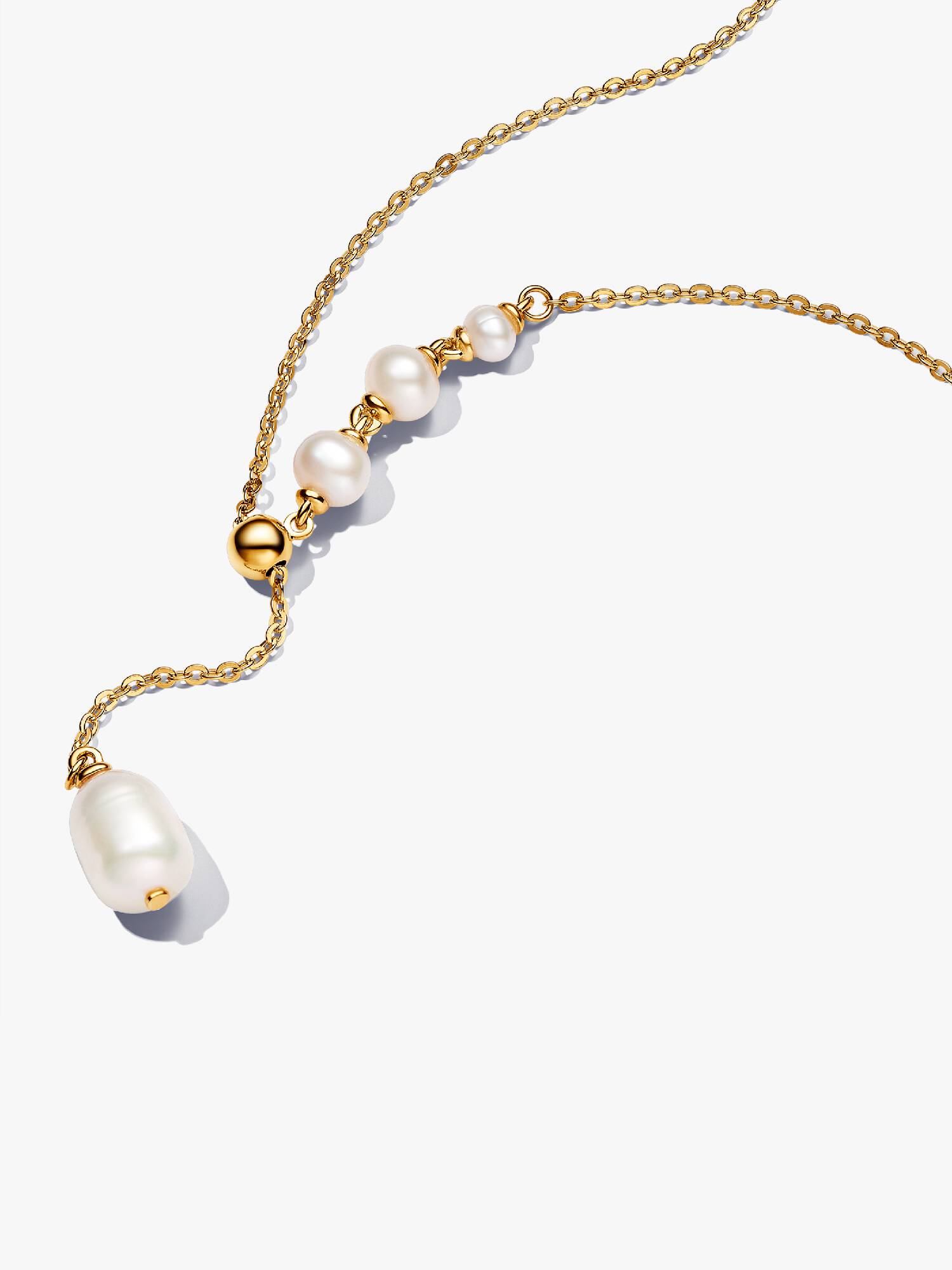 Treated Freshwater Cultured Pearl Drop Necklace