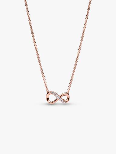Sparkling Infinity Collier Necklace