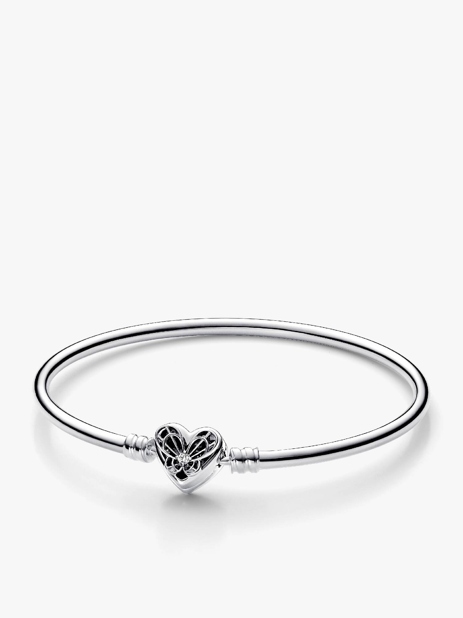 Pandora Moments Heart & Butterfly Bangle