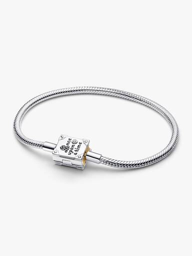 Disney Princess Storybook Lab-grown Diamond Snake Chain Bracelet