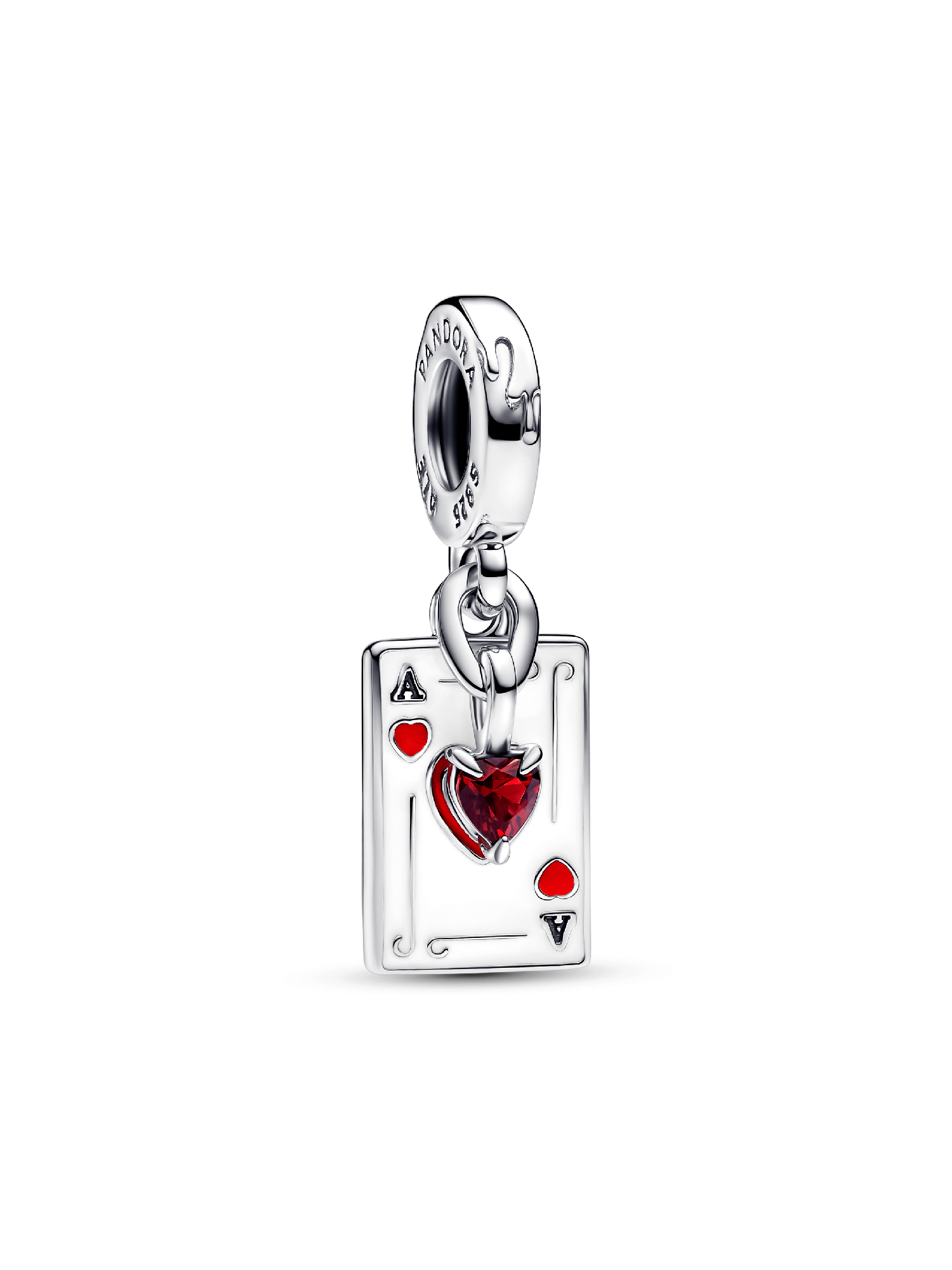 Disney Villains Queen of Hearts Double Dangle Charm | スターリング