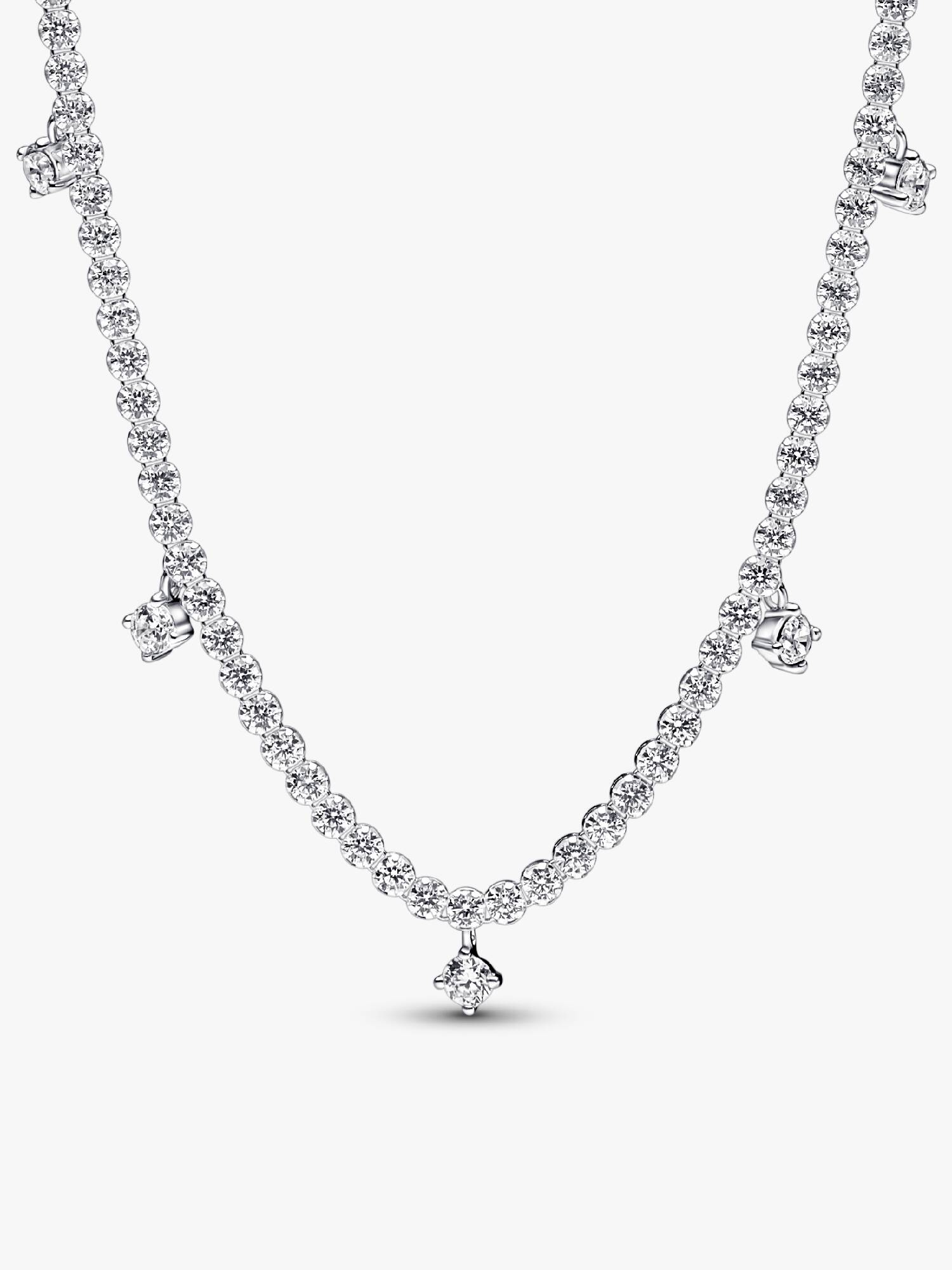 Sparkling Drop Collier Necklace