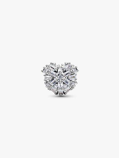 Sparkling Heart Charm