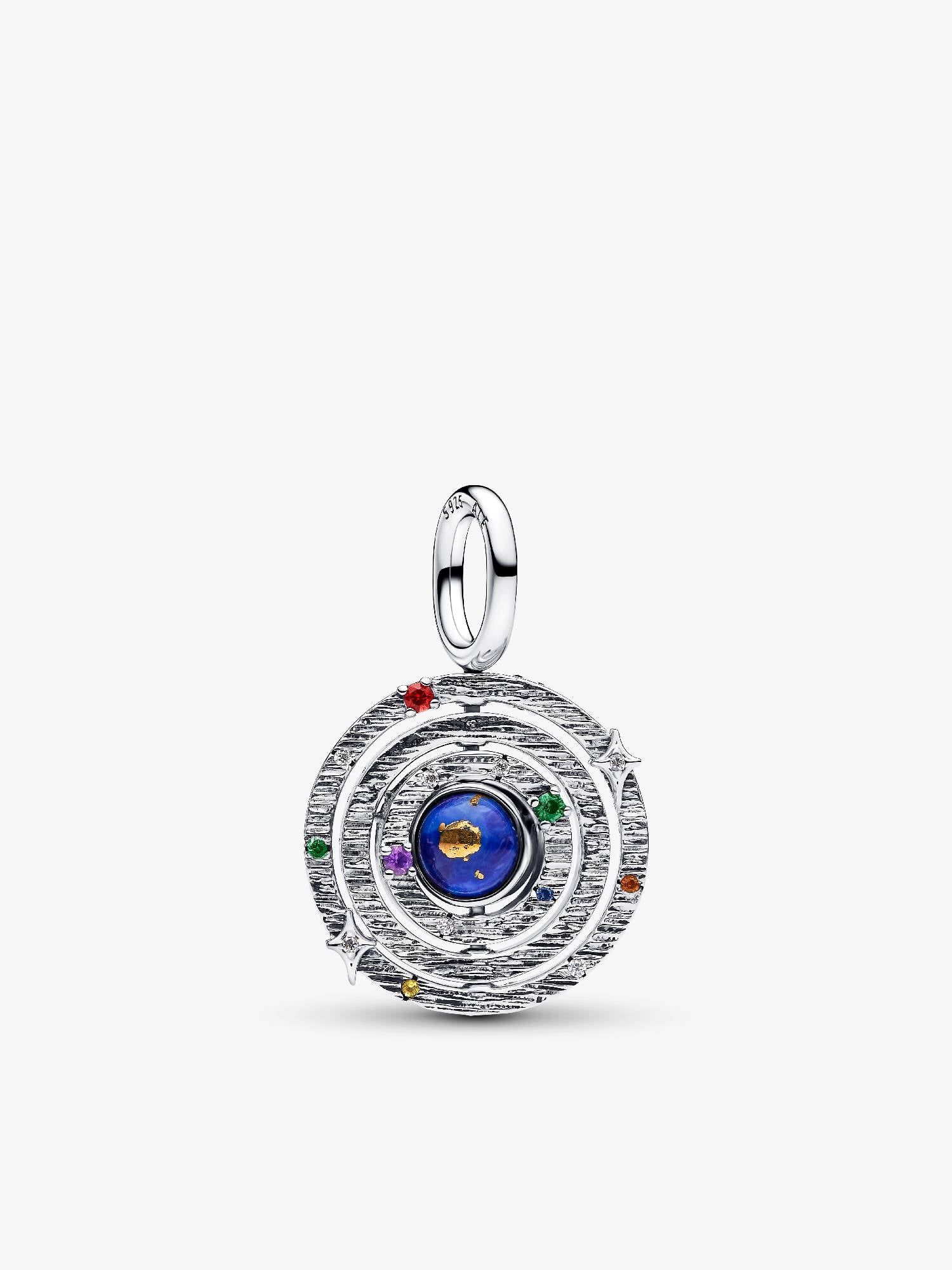 Spinning Armillary Sphere Dangle Charm 