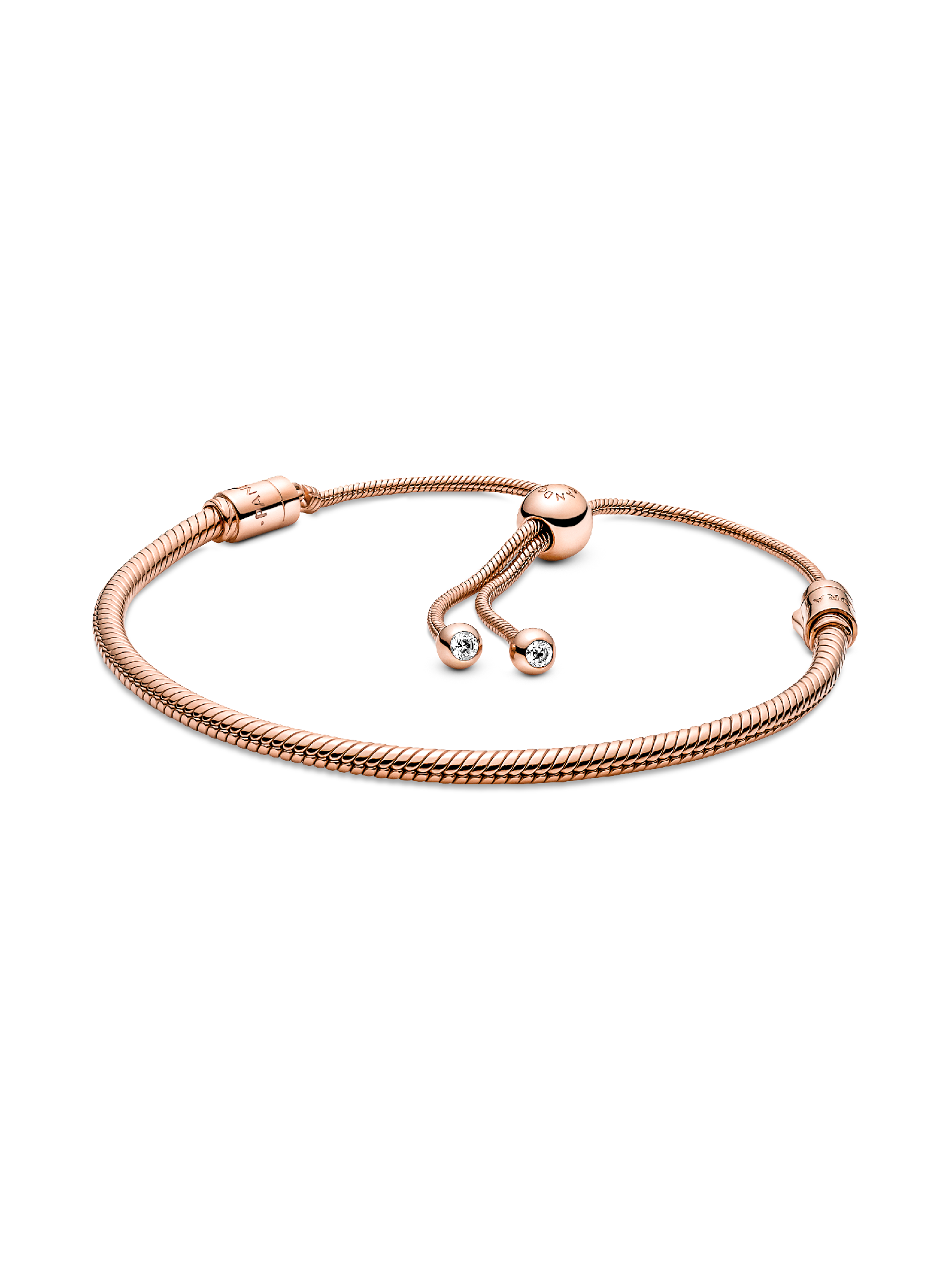 Pandora Moments Snake Chain Slider Bracelet