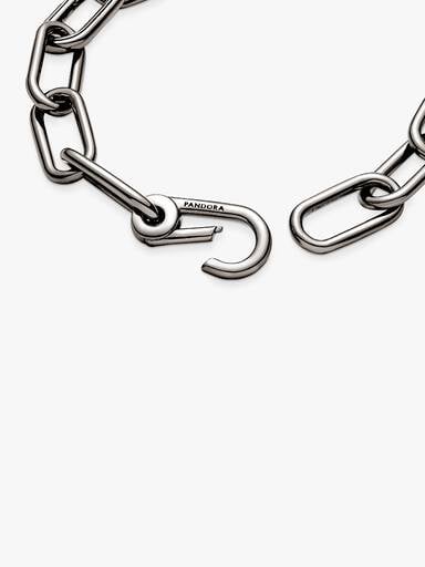 Pandora ME Round Clasp Medium-Link Chain Bracelet