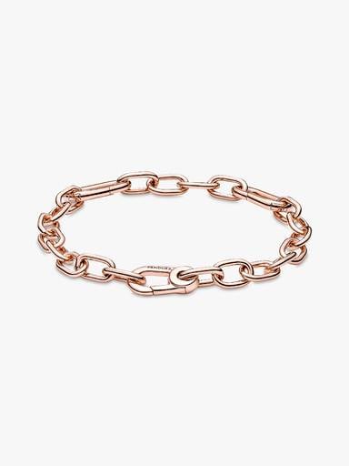 Pandora ME Round Clasp Medium-Link Chain Bracelet